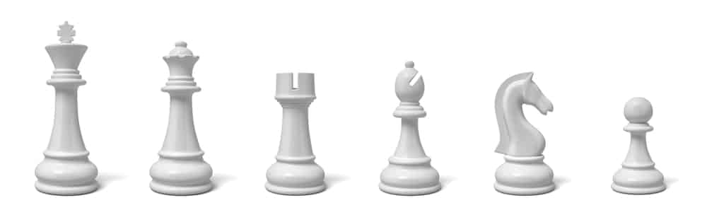 The names of chess pieces